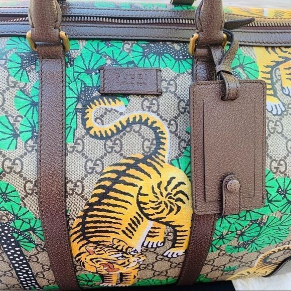 GUCCI Rare & Sold out GG Supreme Bengal Tiger - Picture 2 of 16